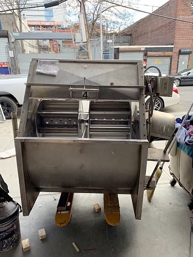 ROME Paddle Dye Machine, split compartment